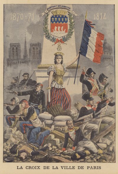 The Cross of the City of Paris by French School